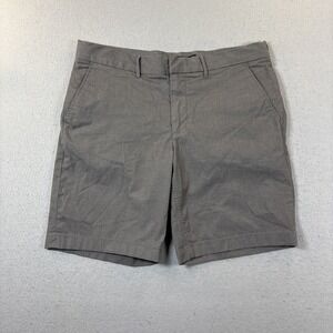Nordstrom Shorts Mens 36 Slim Fit Gray Casual Stretch Chino Summer Modern